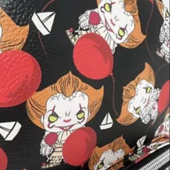 Funko Pop! IT Pennywise Balloon Chibi Mini Backpack Purse Bag Halloween Horror